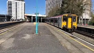 Trains at: Cardiff Queen Street, CL & BL, 15th April 2021