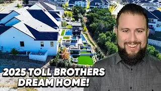 Новый тур по роскошному дому Toll Brothers 2025 в Линдере, Техас | 5 спален | Travisso Community