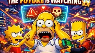 The Future Is Watching Us 😱 | Simpsons Shocking Prediction || 