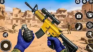 Commando Strike FPS Gun Game - Terrorist Shooter Games - Android Gameplay