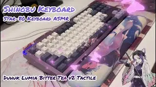 Duhuk Lumia Bitter Tea v2 Tactile switch | Typing ASMR | Weikav Stars 80 |