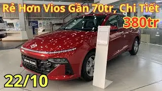 ✅Gi&aacute; Xe Hyundai Accent Cuối Th&aacute;ng 10 | Rẻ Hơn Vios Gần 70tr, Chi Tiết Lăn B&aacute;nh Mới | Xegiatot24h