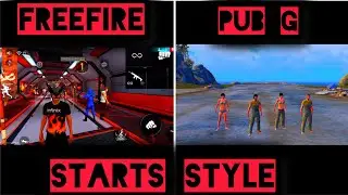 Pub g Vs Freefire Game Starts Setting || Cw zaibi ff
