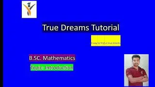 Bsc mathematics chapters introduction video