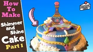 Shimmer and Shine Cake Tutorial (Part 1) Nick Jr - Cake Decorating Video by Caketastic Cakes