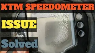 KTM 200/390 speedometer/odo meter water Condensation solutions and mistakes.