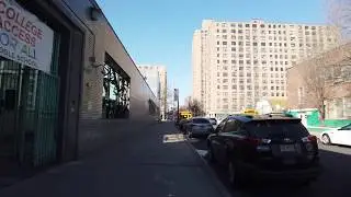 NYC Walking: Avenue D in Manhattan