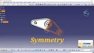 Symmetry Feature Tutorial CATIA V5 | Part Design Transformation Tools | Enginuity Lab &ndash; Part 31