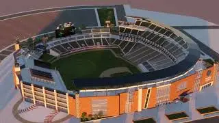 Sketchup Stadium - MLB Baseball Stadium Concept