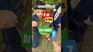 if your kids are under 7! mind this tips #viral #trending #smartparenting #parentingtips