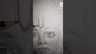 Krishna ji complete face  drawing video #KrishnaDrawing#RadhaKrishnaArt#KrishnaJi#IndianArt