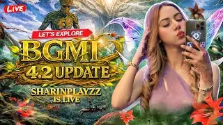 BGMI LIVE - Girl Gamer | Sharinplayzz is back 😱 Let's play new event 🙈 | SharinPlayz#bgmi #trending