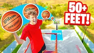 World's TALLEST TRICKSHOT Battle **DANGEROUS**