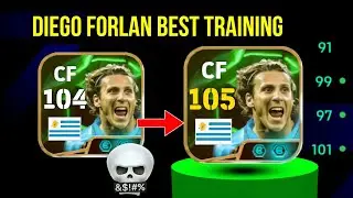 105 rated Diego Forlan Best Training Guide, How to make Diego Forlan 105 in eFootball 2026