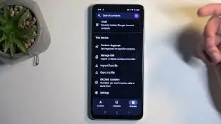 How to Copy Contacts on OPPO A60