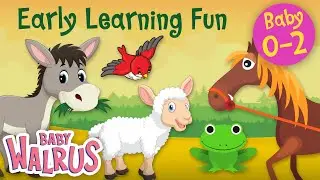 Early Learning Fun #11 | Animal Sounds 2 🐷🐴🐑 Educational Series