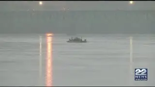 Barge in Connecticut river poses hazard for boaters
