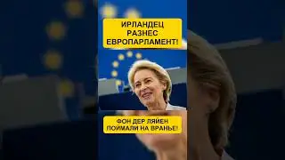 ИРЛАНДЕЦ РАЗНЕС ЕВРОПЕЙСКОЕ СБОРИЩЕ ИДИОТОВ!