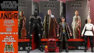 Star Wars Black Series ANDOR Season 1 & 2 Bix Luthen Rael Mon Mothma Dedra K-2SO B2EMO Cassian