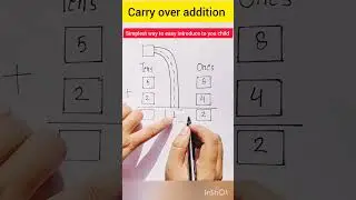 best method to introduce carry over addition l #learning#playing #homeschool# kindergarten#education
