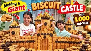 Making Giant Biscuit Castle 😍 | Laksha Joshi
