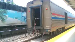 First time seeing Tri-Rail's New Wrap on 519/Railfanning at West Palm Beach Station | 7/13/24
