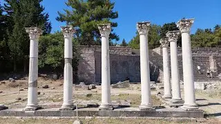 Asklipieio Kos | Ancient Healing Sanctuary Walk | 4K