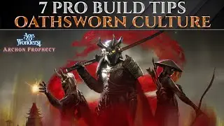 7 Pro TIPS For OATHSWORN CULTURE Builds - Age Of Wonders 4 Guide