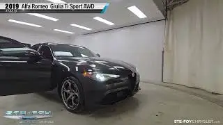 #F0019  2019 Alfa Romeo  Giulia Ti Sport AWD