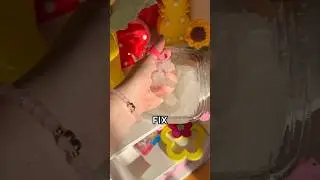 HOW TO FIX OVER ACTIVATED CLEAR SLIME! 😱✨ *diy slime makeover*