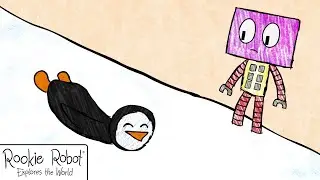 Rookie Robot🤖 | Snow Adventure  With The Penguin🐧 | Funny Cartoons For Kids