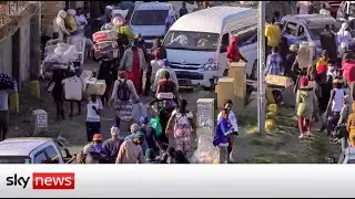 South Africa violence: Troops deployed onto the streets to quell mass looting