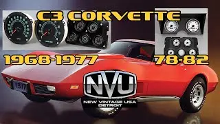 Комплекты приборов для Corvette C3 NVU