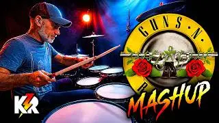 If Iconic Bands wrote 'Appetite for Destruction' Guns N' Roses - Drum Cover