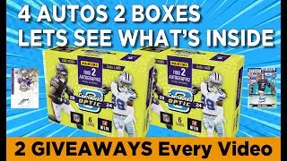 2024 Contenders Optic Football Review 2 Boxes Opened 2 Autographs Per Box let see what we got!