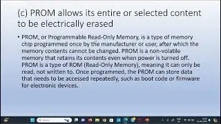 CIT 001 Q1 Term-End Examination December 2023 | FUNDAMENTALS OF COMPUTER SYSTEMS | True/False