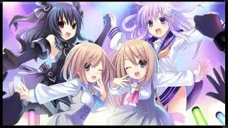 Uni,Nepgear,Rom & Ram on Stage as Cute Idols in Neptunia Re;Birth 2 for Sony PlayStation 4
