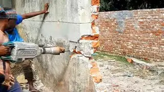 How To Demolition Brick Wall in Minutes with This Simple Trick!