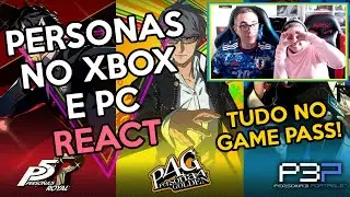 PERSONA NO PC E XBOX GAME PASS - REACT