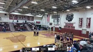 Cheverus Stags Vs Gorham Rams Girls Basketball STAGS VS RAMS