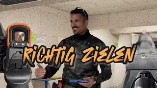 Rotpunkt oder offene Visierung? So funktioniert richtiges Zielen #kurzwaffenausbildung 