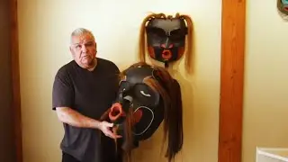 Calvin Hunt: Northwest Coast artist introduces his Dzunukwa and Geekumł Masks