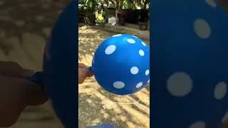 Outdoor balloon pump#shorts