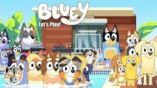 Bluey Let's Play - Uncle Stripe's House! | Bluey Games