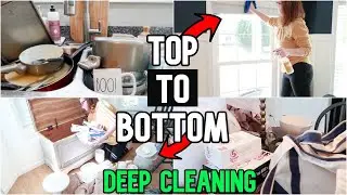 DEEP Cleaning My House | MESSY House Clean With Me 2019 | SAHM Motivation