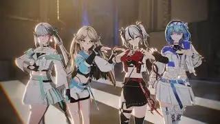 Wuthering Waves｜Drop Pop Candy｜Cartethyia × Jinhsi × Camellya The Shorekeeper #WutheringWaves #MMD