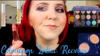 ZODIAC COLLECTION REVIEW | Colourpop, Kathleenlights, Eyeshadow Palette, Lipstick, Highlighters