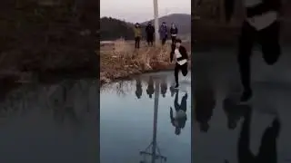 #Respect #Viral #Trending #Shorts (5.Incredible Water Walking Stunt!)