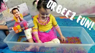 Kimiko's Orbeez Sensory Play...