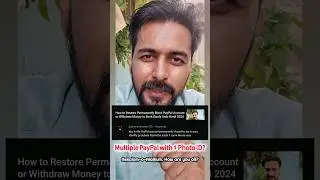 2 PayPal accounts with 1 same Photo ID passport driving license is it possible